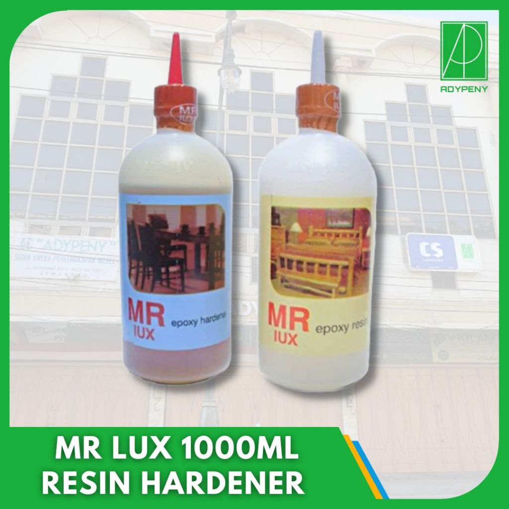

Lem Mr Lux Epoxy Resin Hardener 1000ml Serbaguna