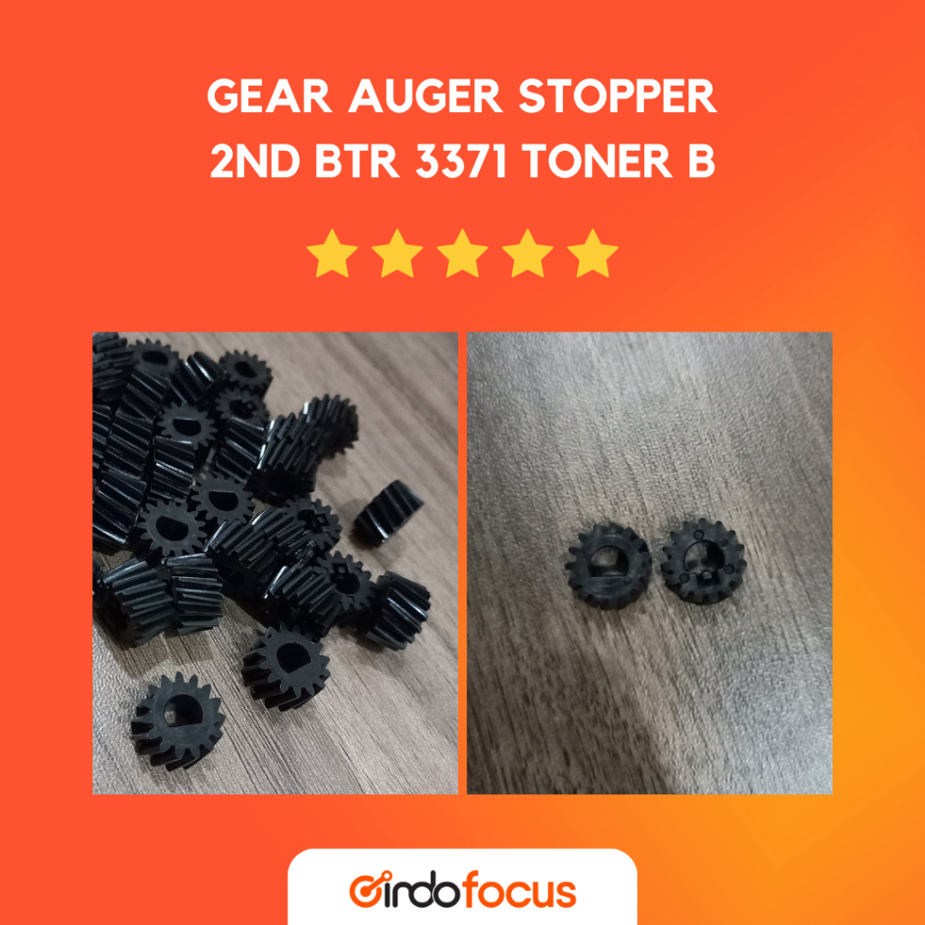 Gear Auger Toner B Xerox ApeosPort/DC DocuCentre/DP DocuPrint/Xerox Phaser/WC WorkCenter - INDOFOCUS