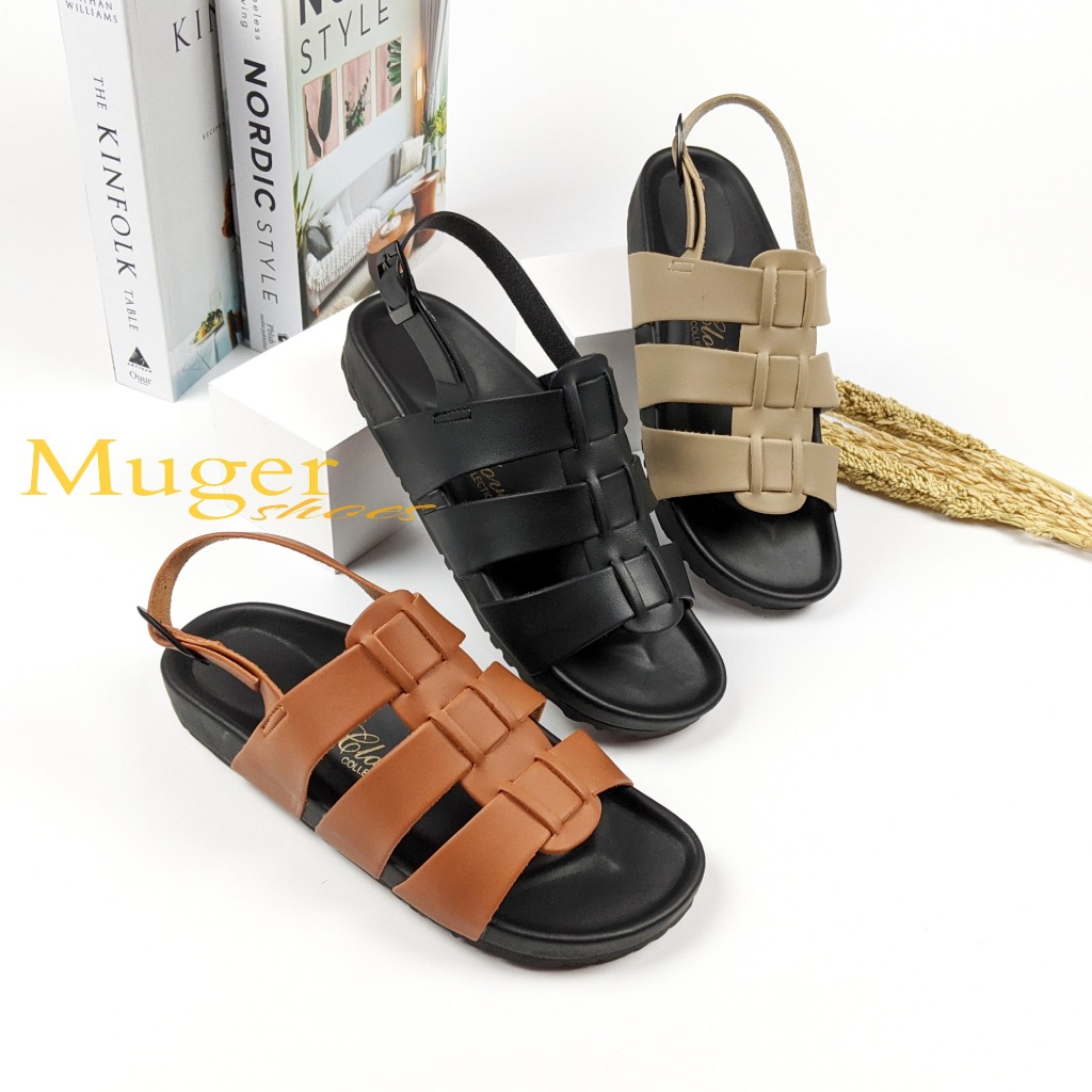 MAYA Sendal Wanita/ Sendal Flat Premium MUGER Shoes