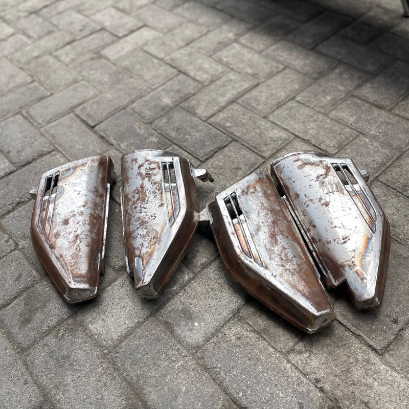 Tepong aki gl 100 gl 125 box aki gl100 gl125 CB K5 besi presisi detail original WPPARTS