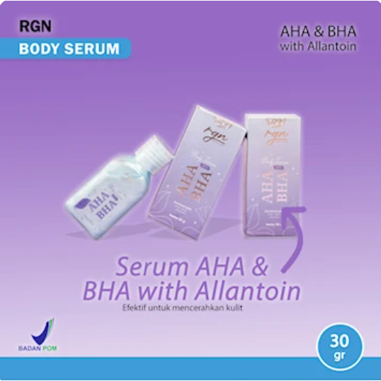 Body Serum With AHA - BHA Allantion RGN Whitening Body Serum