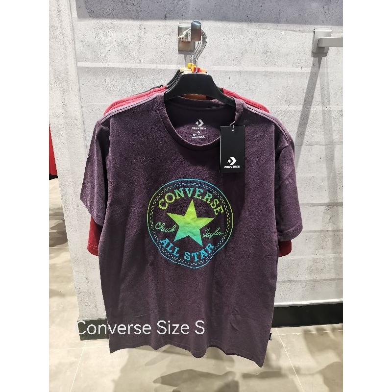 Converse Men T-shirt Sports Station Kaos Tshirt Original