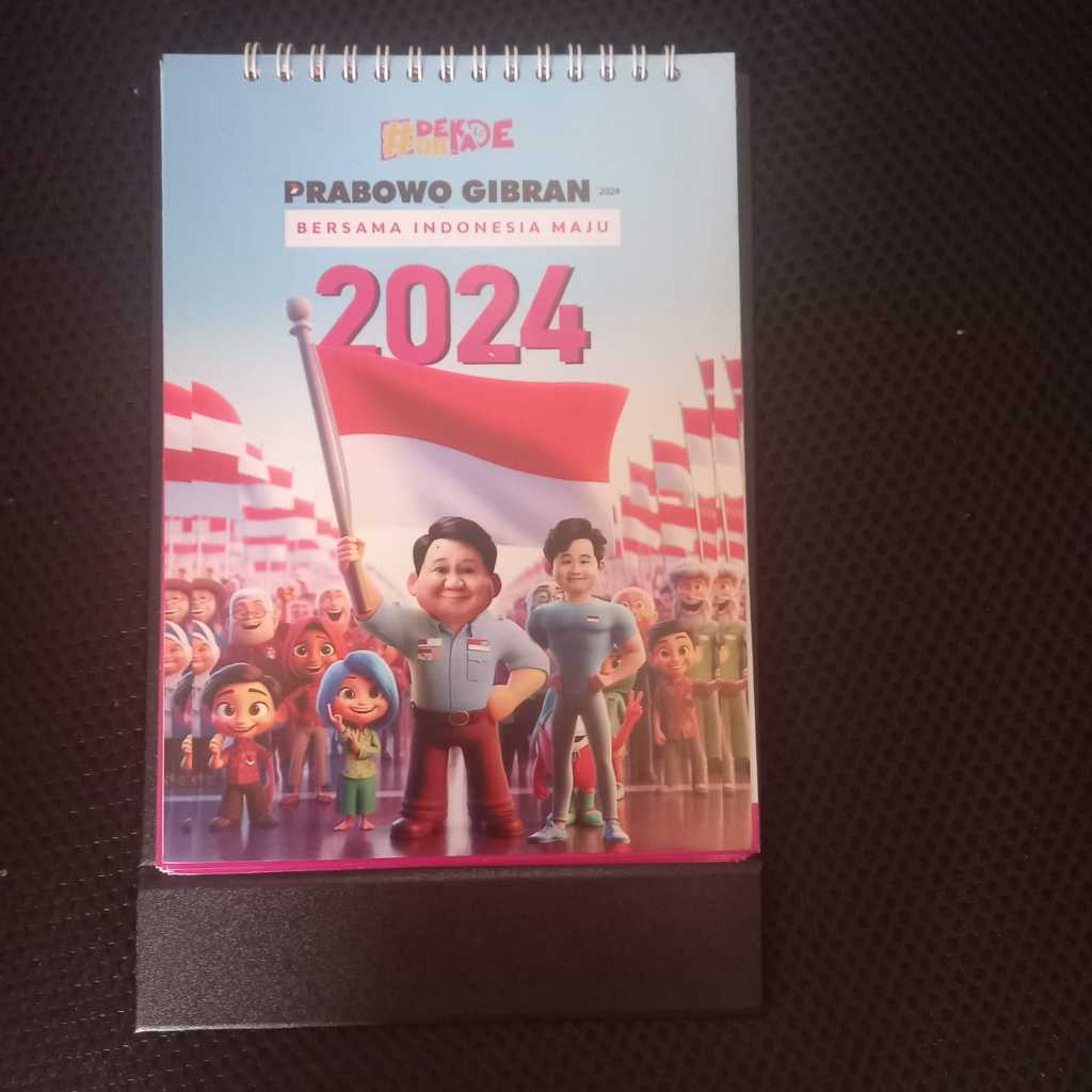 

Kalender Meja Gemoy Prabowo Gibran 2024