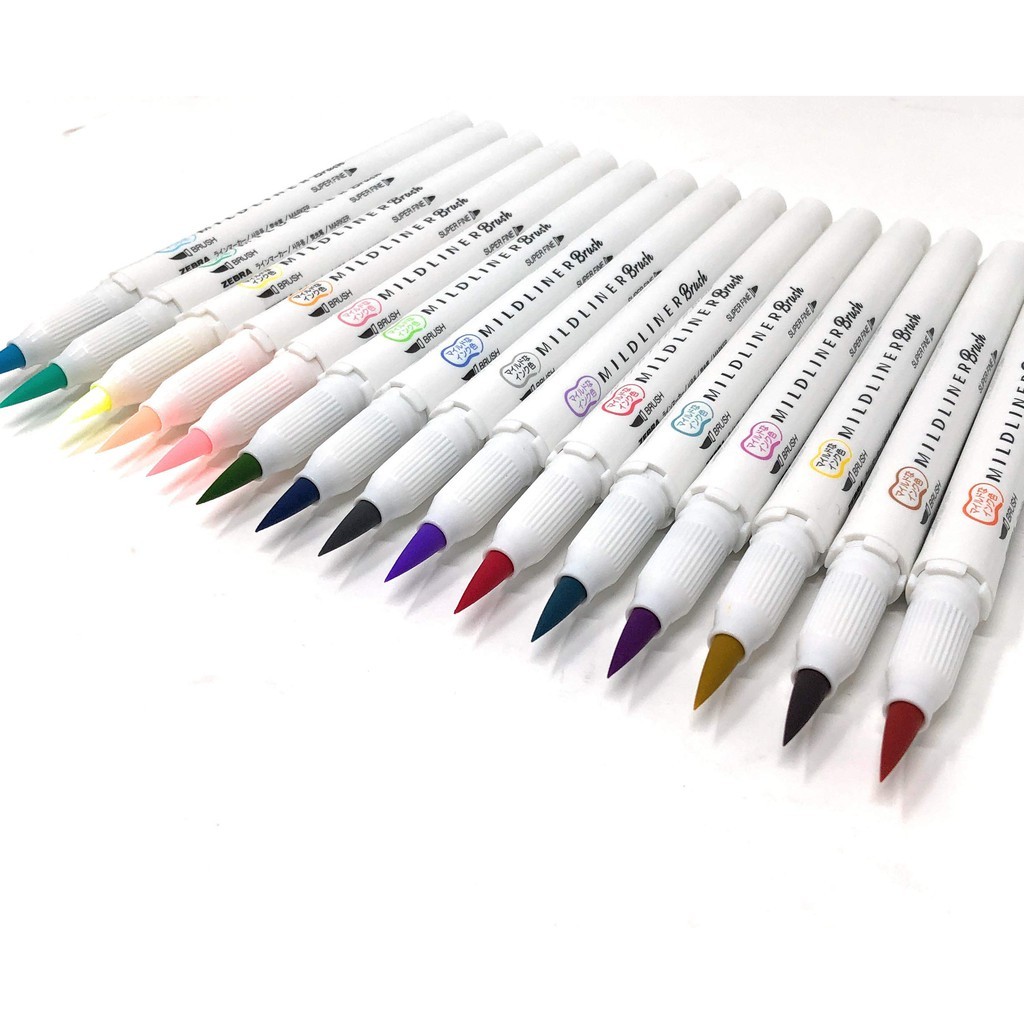 

Zebra Mild Liner Brush - Double Sided Highlighter