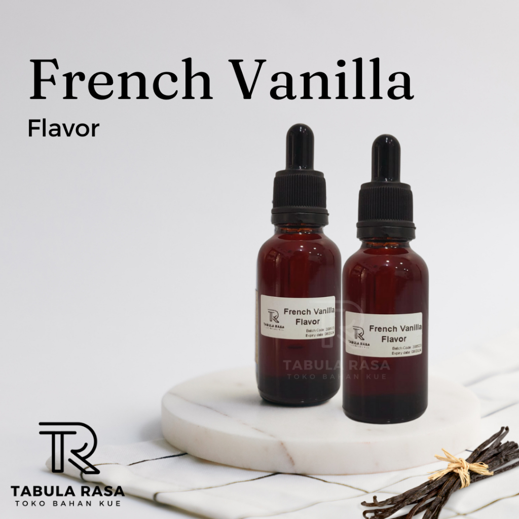 

French Vanilla Flavoring Extract Perisa Vanilla Ekstrak vanili vanila premium halal