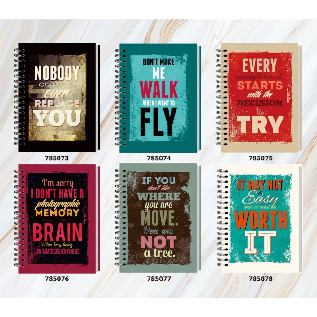 

Spiral Notebook A6 / AMZ / Set 11 / 3507