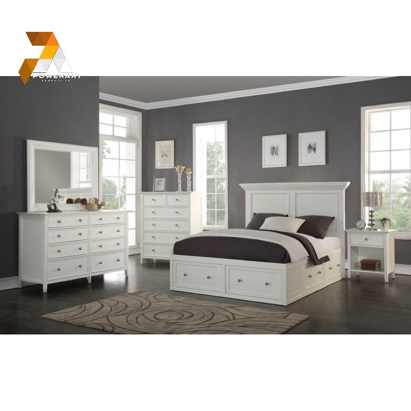 tempat tidur modern minimalis divan ranjang kayu