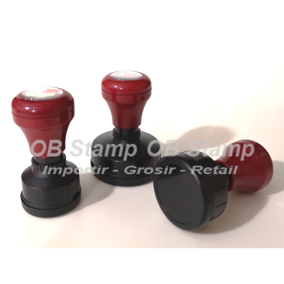 

Terlaku. Gagang Stempel Warna Flash Bulat Diameter 28 mm - 51 mm