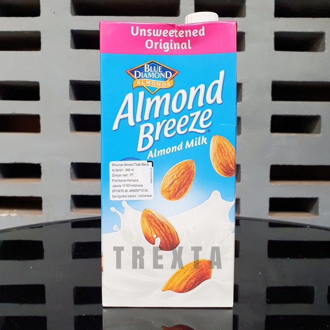 

Terkini SUSU ALMOND MILK UNSWEETENED ORIGINAL BLUE DIAMOND 1 LITER Readystock