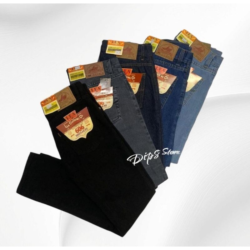 JEANS LEA 606 STANDAR PRIA /CELANA JEANS STANDAR/CELANA PRIA/JEANS PRIA STANDAR