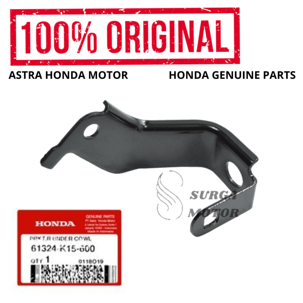 Bracket Dudukan Under Cowl Kanan CB150R Streetfire Led K15M Original Honda AHM 61324-K15-600 Besi Br