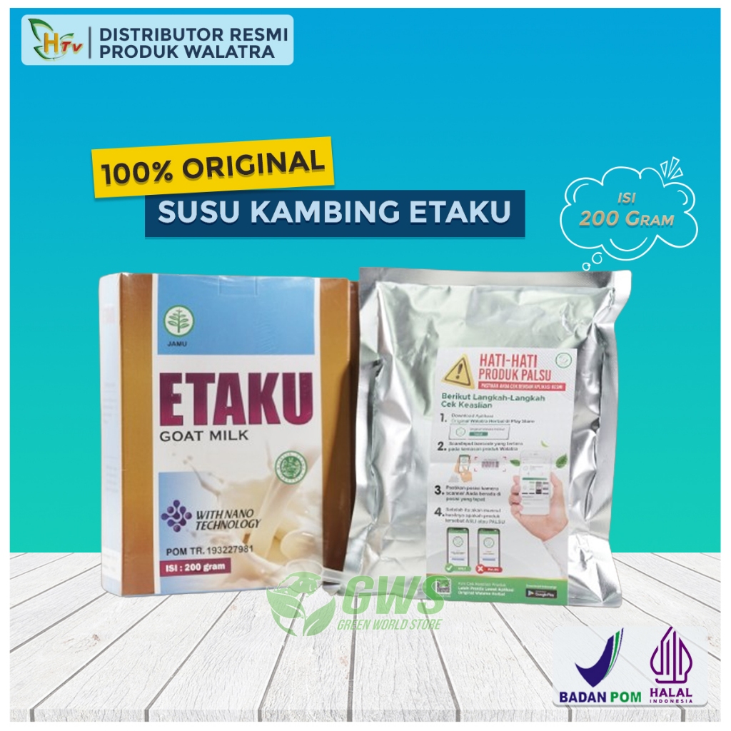 

Walatra Etaku Original Goat Milk - Susu Kambing Etawa Ettawa Premium Banten Tangerang Terlaris Halal