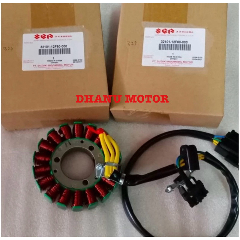 stator assy spull spul sepul pulser thunder 125 original