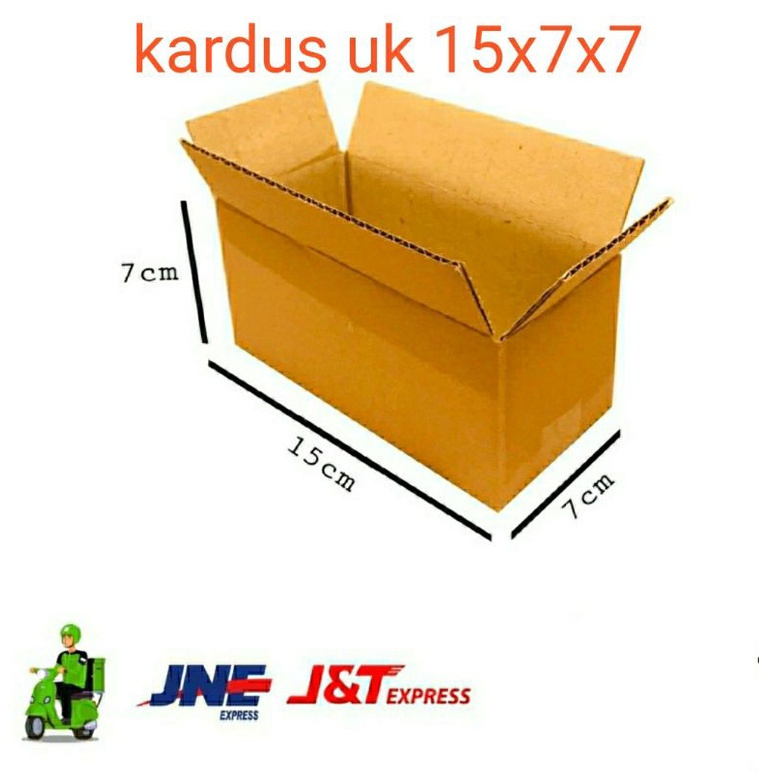 

Termurah Kardus Kecil Uk 15x7x7 cm polos packaging