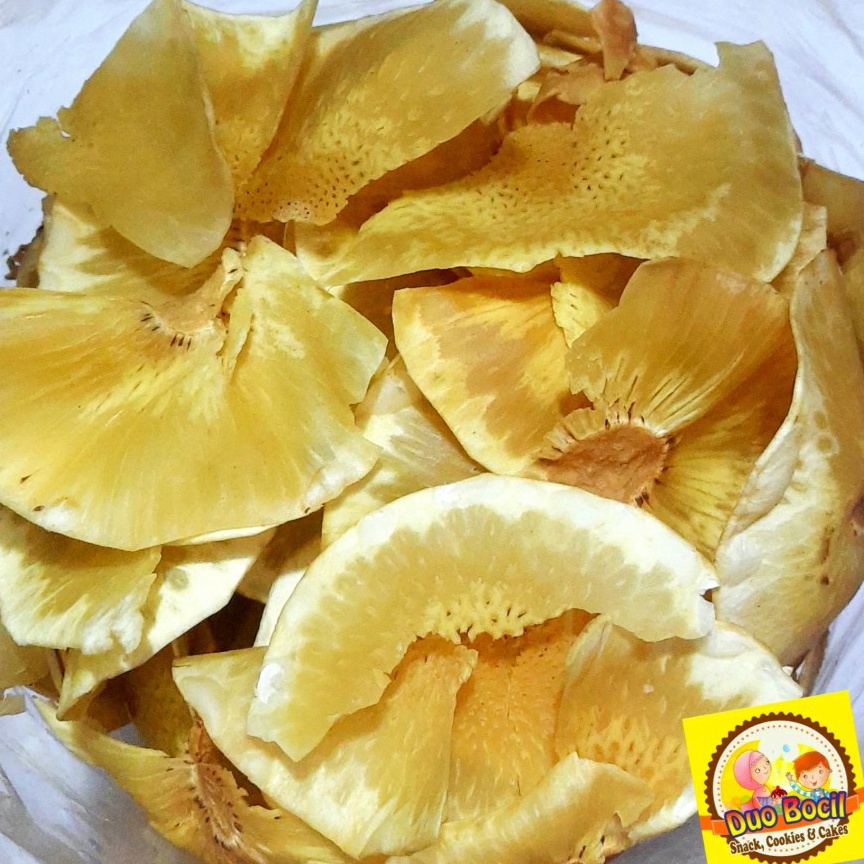 

KODE TAF900 Keripik Sukun Gurih Renyah 150 Gram - Duo Bocil Snack