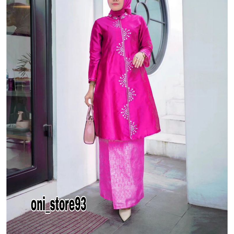 TUNIK TAFETA PAYET / ATASAN KEBAYA KURUNG MELAYU