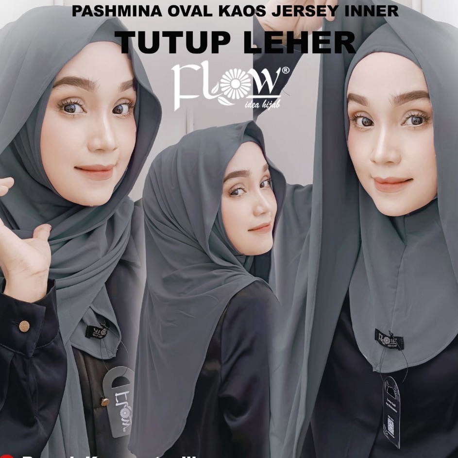 Extra dealsZz6Z0 ORI FLOW IDEA HIJAB (Bonus Bros Anting) Pionir Premium Pashmina Instan /Pastan TUTU
