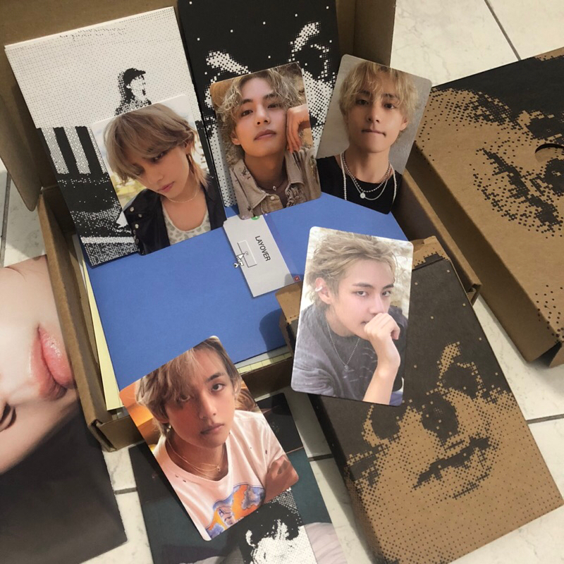 OFFICIAL PC PHOTOCARD Layover V BTS Weverse Version (READY STOCK)