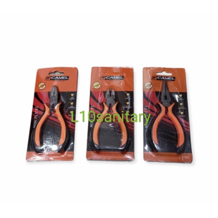 Harga Murah Tang MINI CAMEL / Tang Potong Kombinasi Lancip MINI CAMEL 4.5” INCH