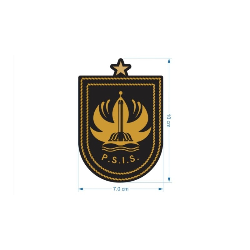 Patch Jersey club bola PSIS /Hot press