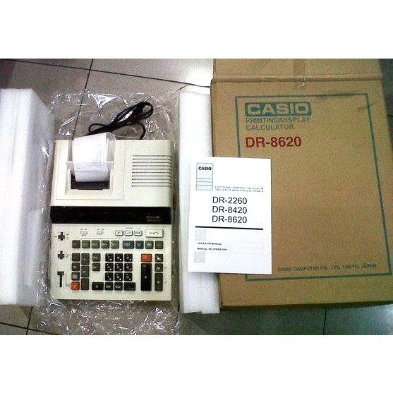 

ZVN KALKULATOR STRUK CALCULATOR PRINT CASIO DR 8620