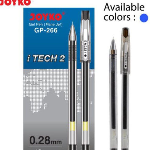 

MODEL BCP662 PEN PULPEN Hi TECH JOYKO 0.28mm GP 266 / HITECH JOYKO [LUSIN -12 PCS]