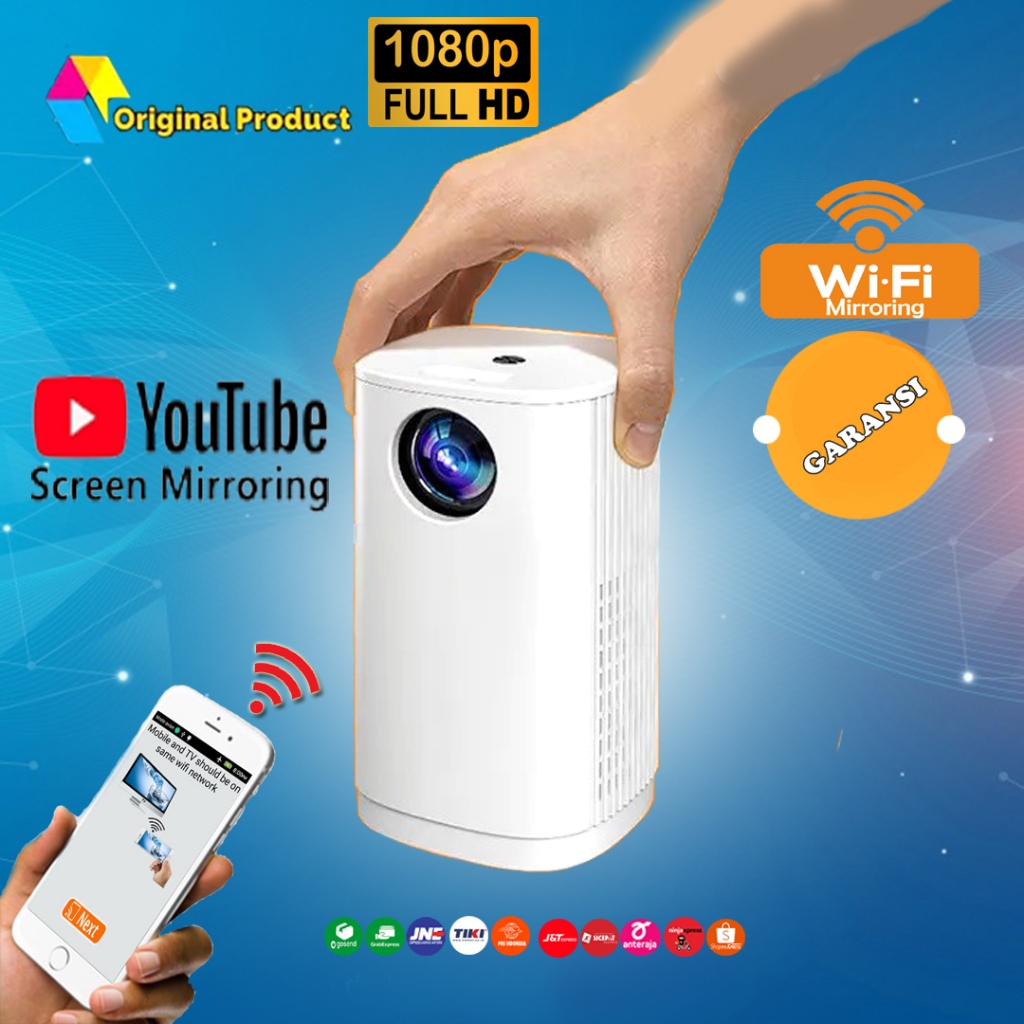 Proyektor Mini 2000 Lumen / Projector Murah / Projector Mini / Infocus mini