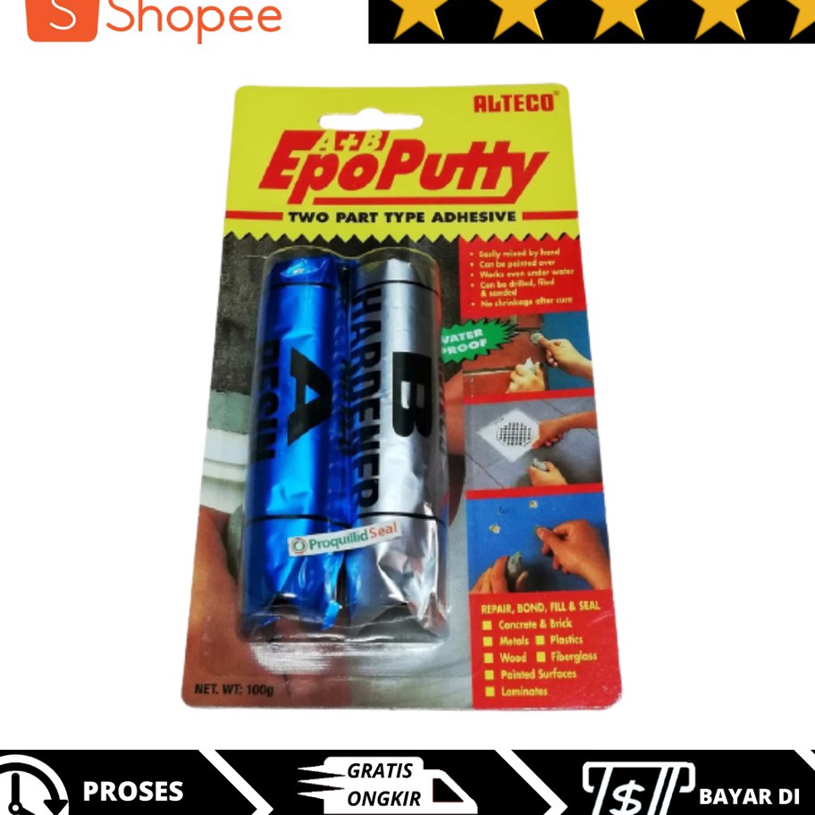 

KODE KDG482 Lem Epo Putty Alteco / Epo Putty / Lem porting 100 gram