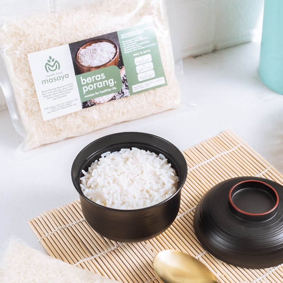 

KODE ZPY782 READY STOCK BERAS PORANG 1kg shirataki rice beras diet