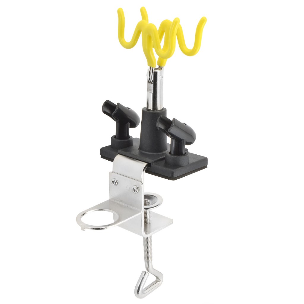 Airbrush Holder Clamp Krisbow Penbrush Stand Dudukan Regulator Filter Air Brush Cantolan Base Statio