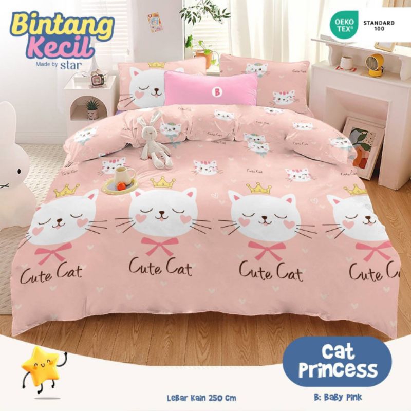 SPREI ANAK LUCU,SET SPREI STAR,SET SPREI KATUN