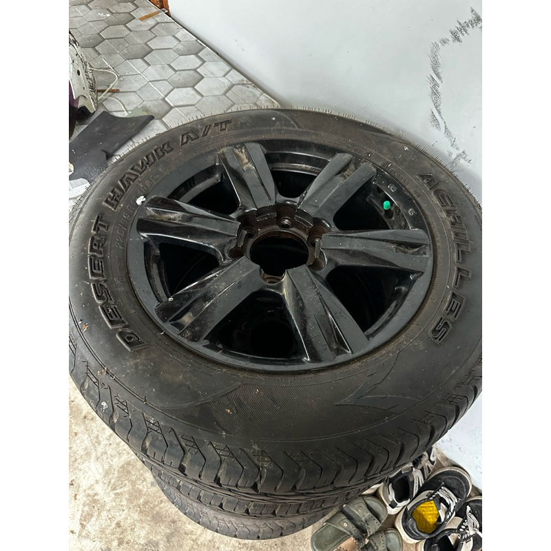 velg dan ban isuzu mux ring 17