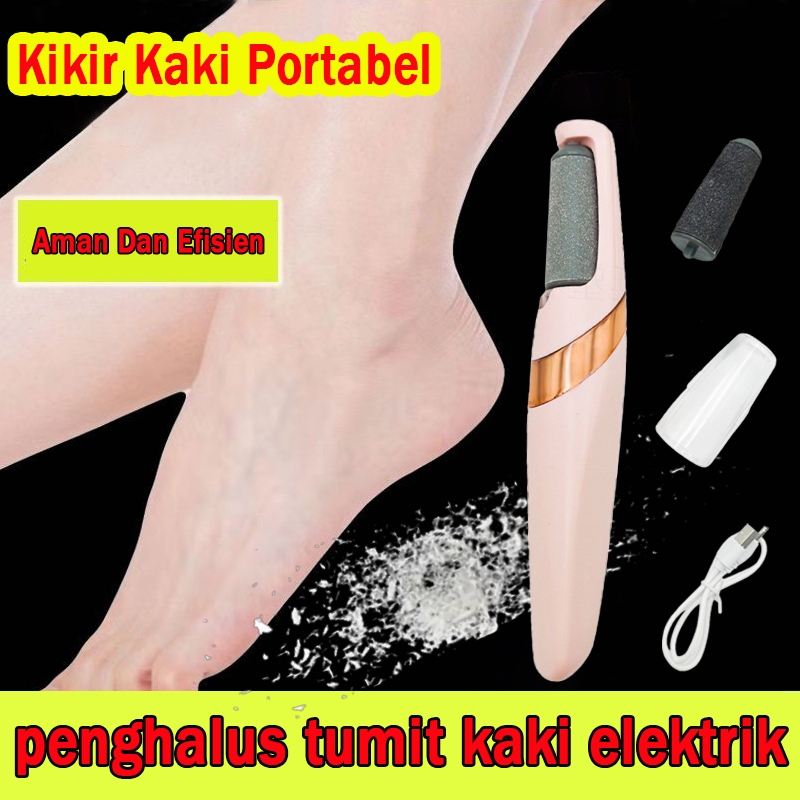 defatah.id - mesin pedikur kaki elektrik usb \t alat penghalus tumit kaki pecah-pecah elektrik