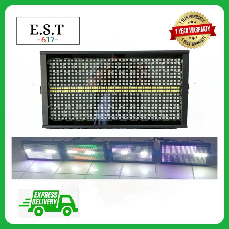 Lampu Strobe lighting panggung 960 led full color