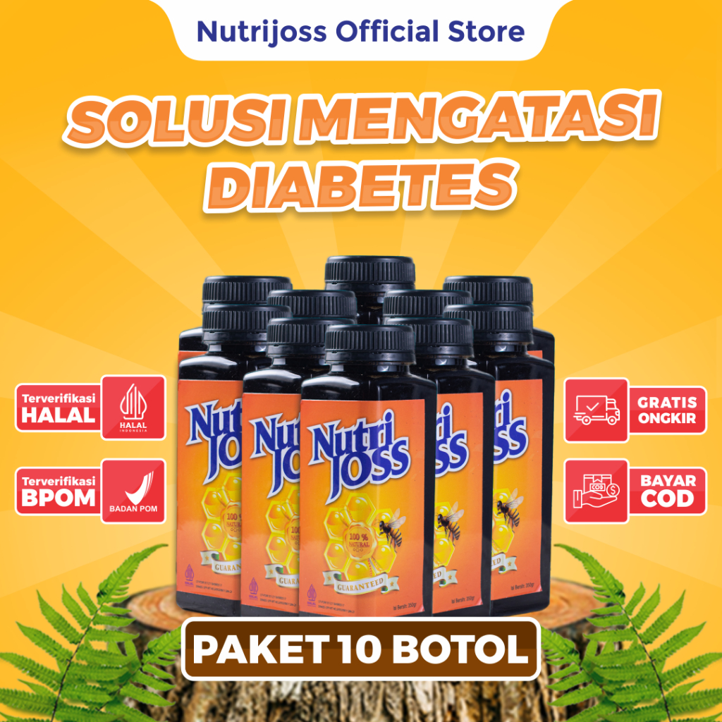 

Nutrijoss Paket 10 Botol 3500gr