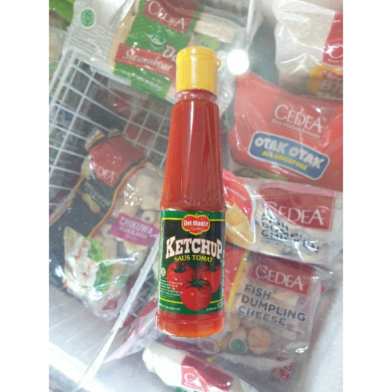 

Del Monte Saus Tomat Botol 135mL