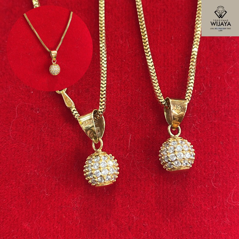 LIONTIN MODEL BOLA EMAS KADAR 375