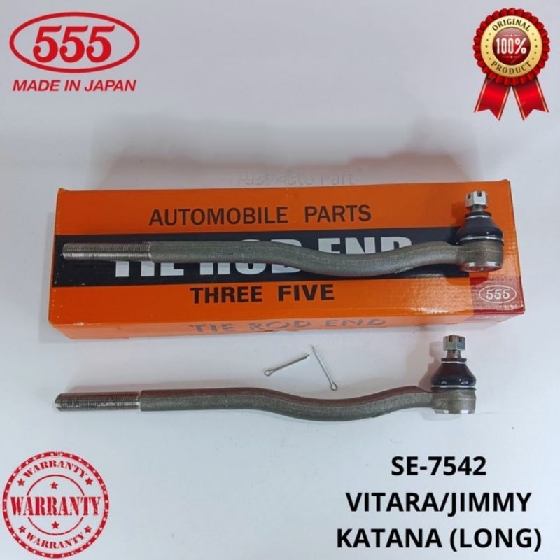 Tierod Panjang Vitara Jimny Katana ORIGINAL 555 Jepang (Harga Per 1Set)
