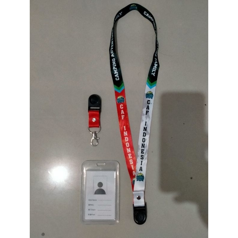 

tali lanyard + plus holder id card