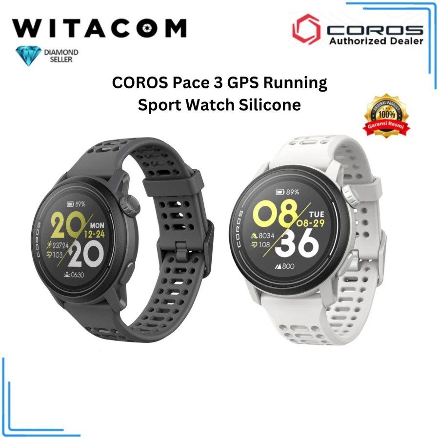 COROS Pace 3 GPS Running Sport Watch Silicone