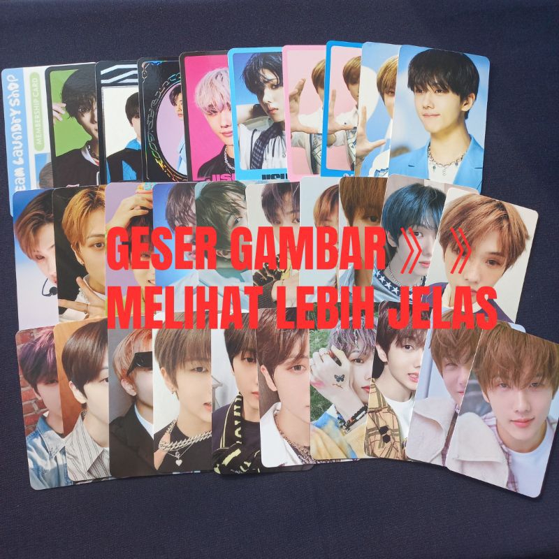 photocard pc jisung nct dream sg22 istj smtown starry daydream[READ DESKRIPSI PRODUK TERLEBIH DAHULU