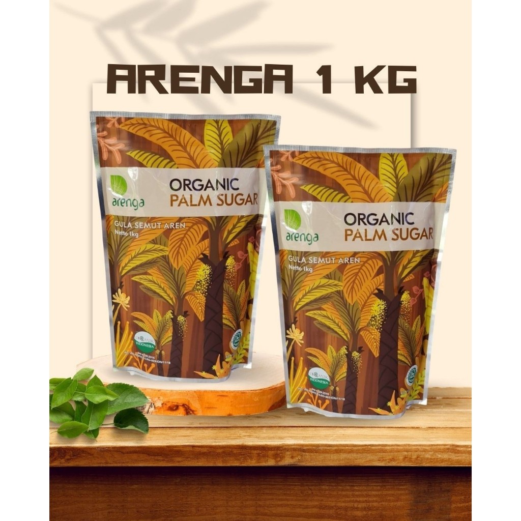 

Gula Aren Arenga 1 kg Organic Palm Sugar Gula Bubuk Semut