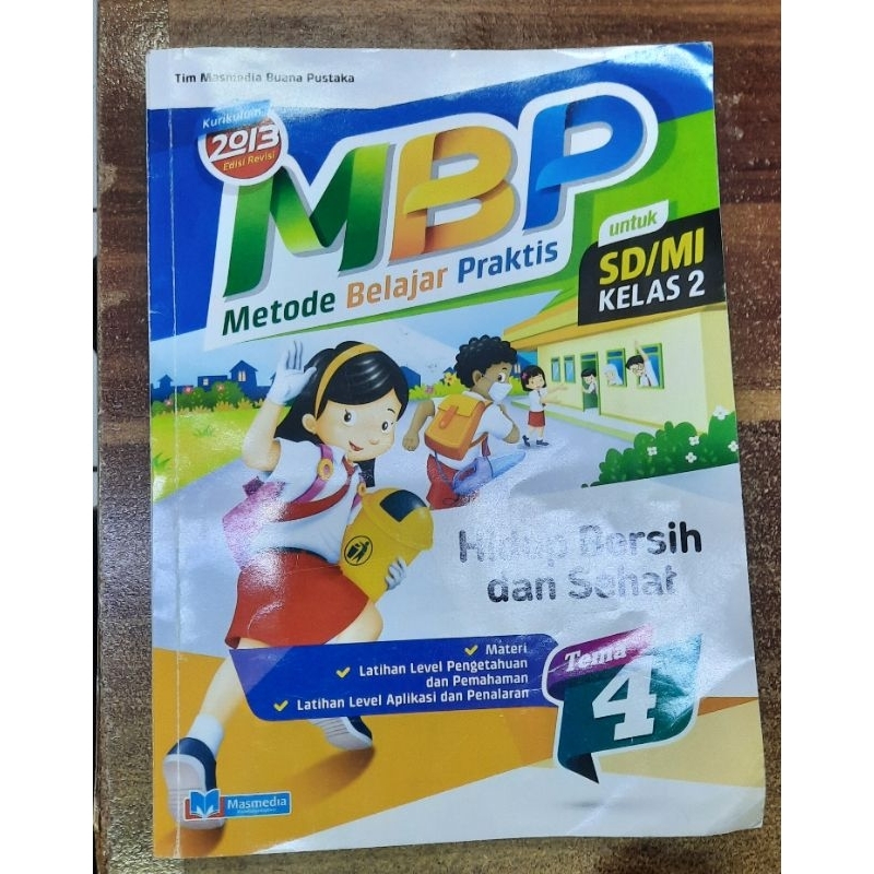 MBP kelas 2 SD tema 4 Buku second/bekas