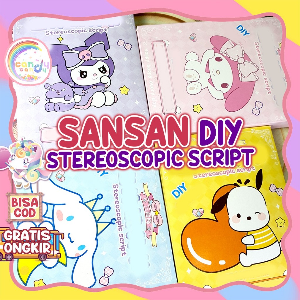 

Mainan DIY Busy Book Sanlio
