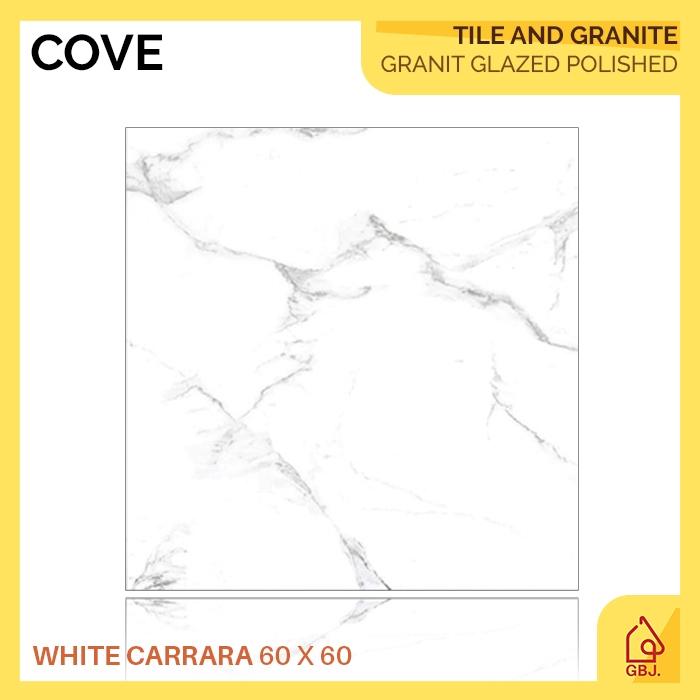 GRANIT COVE 60 X 60 WHITE CARRARA GLAZED POLISHED / GRANITE TILE