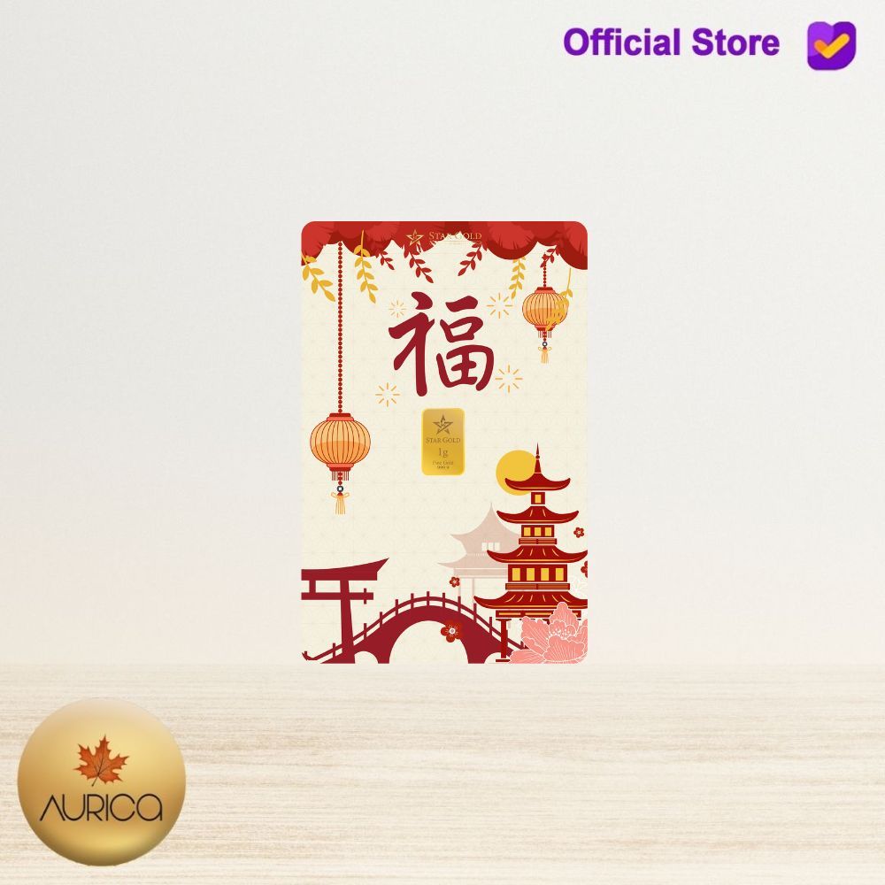 Logam Mulia (LM) StarGold 24K Gift FU  Series - 0.1GR & 0.25GR