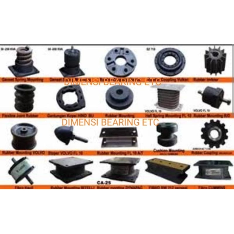 KARET COUPLING L 050.LK