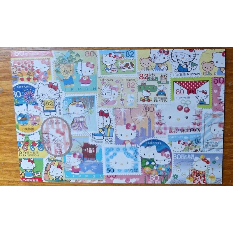 

kartu pos hello kitty/hello kitty postcard