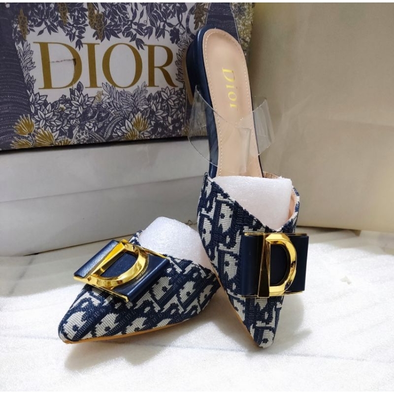 Sandal Doir Biru Dongker sz 37