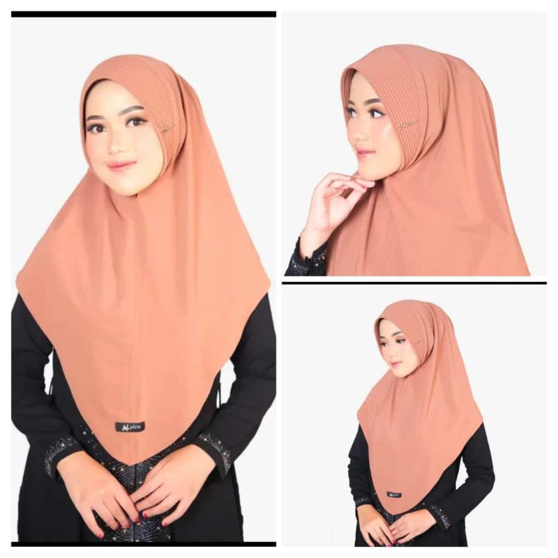 Hijab Pet Bulan sabit uk M Jersey premium by Al wira